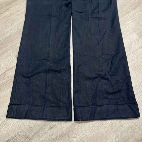 Banana Republic Martin Fit Boot Cut Cuffed Pants Women’s Size 4 Petite - Picture 8 of 12